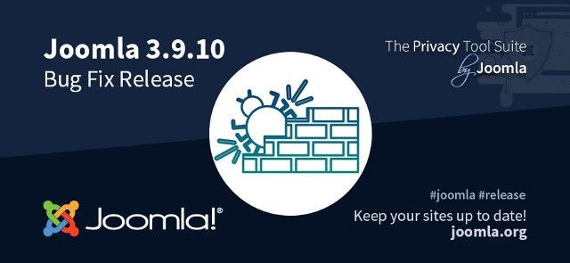 Rilascio di sicurezza e correzioni di errori di Joomla 3.9.10 (3.9.9)!